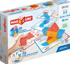 Magicube Rakennuspalikat Ja Kortit 16 osaa*Geomag Clearance