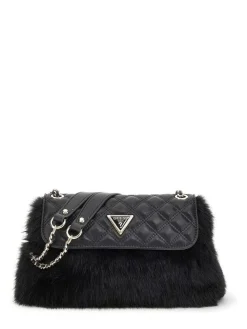 Guess laukku Bla Lise Convertible Xbody Flap Bla Black