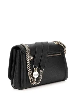Outlet Guess laukku Bla Noelle Convertible Xbody Flap Bla Black
