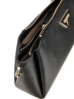 Sale Guess laukku Bla Noelle Tri Compartment Xbody Bla Black