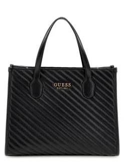 Sale Guess laukku Bla Silvana 2 Comp Tote Bla Black