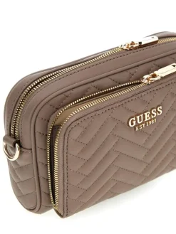 New Guess laukku Drt Anning Camera Crossbody Drt Dark Taupe