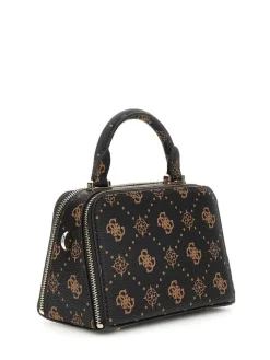 Outlet Guess laukku Esl Silia Mini Satchel Esl Espresso logo