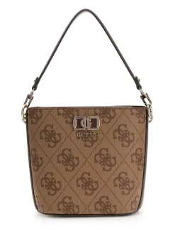 Guess laukku HWOS99 01010 Lgw Karnilla Logo Bucket Lgw Logo / Brown