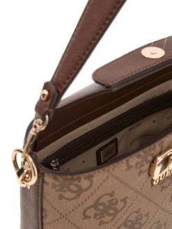 Guess laukku HWOS99 01010 Lgw Karnilla Logo Bucket Lgw Logo / Brown