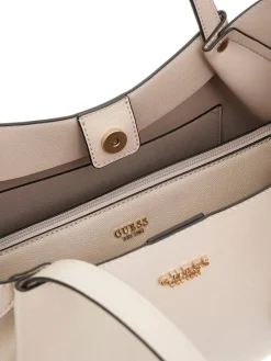 Outlet Guess laukku Lta Amorette 2 In 1 Tote Lta Light Taupe