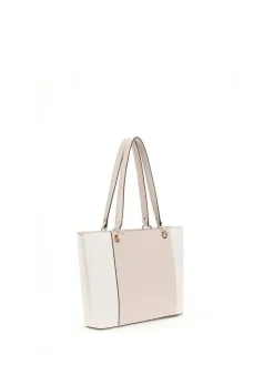 Online Guess laukku Owt Noelle II Tote Owt Off White taupe
