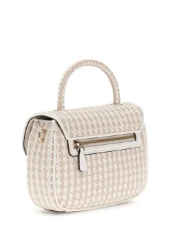 Guess laukku Wml Mirema Top Handle Flap Wml White Multi
