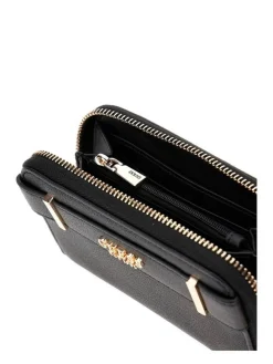 Clearance Guess lompakko Bla Anadela Slg Medium Zip Around Bla Black