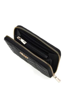 lompakko Bla Anning Slg Medium Zip Around*Guess Online