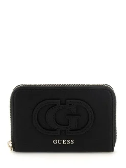 New Guess lompakko Bla Calebra Slg Medium Zip Around Bla Black