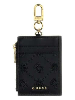 Clearance Guess lompakko Bla Card Holder Bla Black