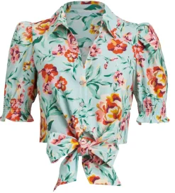 New Guess pusero Adele P7NG mint rose meadow