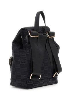 Sale Guess reppu Jblk Velvet Backpack JBLK Jet black