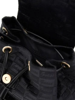Sale Guess reppu Jblk Velvet Backpack JBLK Jet black