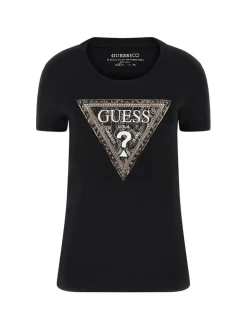 Online Guess t-paita Python JBLK Musta