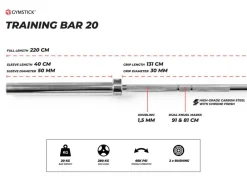 levytanko Olympic 20 kg*Gymstick Sale