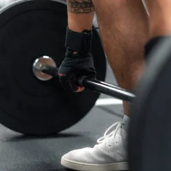 New Gymstick rannetuelliset treenihanskat Black/red