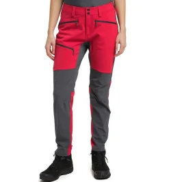Haglu00f6fs Haglöfs Housut Rugged Flex Pant Women 4ND Scarlet Red/Magnetite