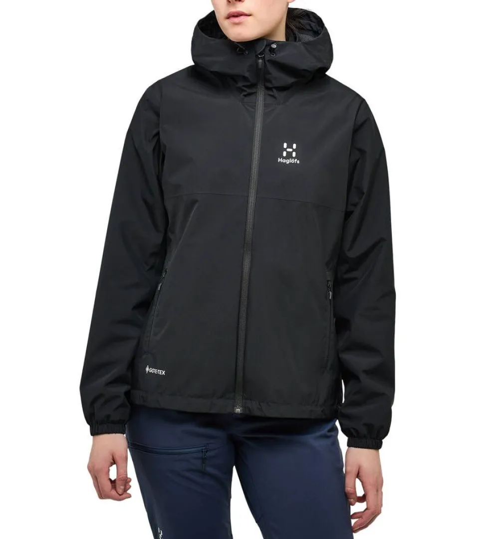 Sale Haglu00f6fs Haglöfs takki Kaise GTX Jacket W 2C5 TRUE BLACK