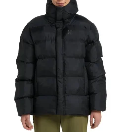 New Haglu00f6fs Haglöfs takki Puffy Mimic II Hood W 2C5 TRUE BLACK