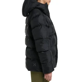 New Haglu00f6fs Haglöfs takki Puffy Mimic II Hood W 2C5 TRUE BLACK