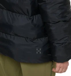 New Haglu00f6fs Haglöfs takki Puffy Mimic II Hood W 2C5 TRUE BLACK