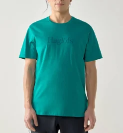 Discount Haglu00f6fs Haglöfs t-paita Outsiders Tee 5UD Wild Teal