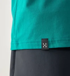 Discount Haglu00f6fs Haglöfs t-paita Outsiders Tee 5UD Wild Teal