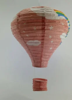 Balloon riisipaperivarjostin 40 cm oranssi*Heat Hot