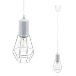 New Heat Cage riippuvalaisin valkoinen
