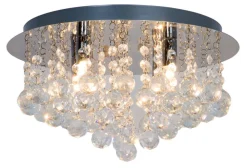 Cameron plafondi kristalli 4x40W G9 35 cm*Heat Discount