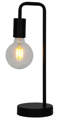 Hook pöytävalaisin 38 cm musta*Heat New