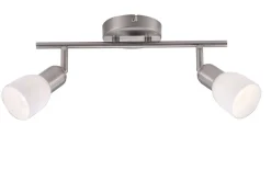 kattospotti Soffe 2-osainen tanko harjattu teräs*Heat Hot