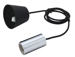 Discount Heat lampunjohto tekstiili 1,6 m musta