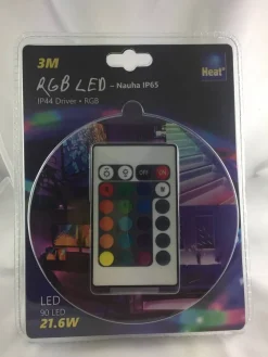 LED nauha RGB 3M 2835 4,8W/M IP65*Heat New