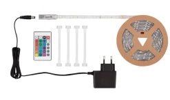 RGB LED-nauha 5 m kaukosäädin IP20*Heat Clearance