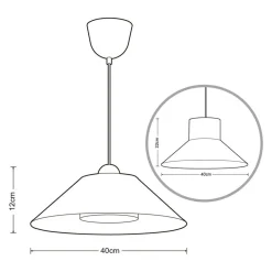 New Heat riippuvalaisin Raffia luonnonvalkoinen