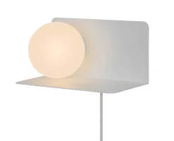 seinävalaisin Moon valkoinen*Heat