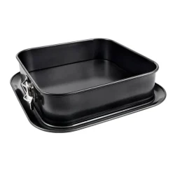 Leivonta Irtopohjavuoka, neliö 24 cm, suuri pohja, pinnoite*Heirol Clearance