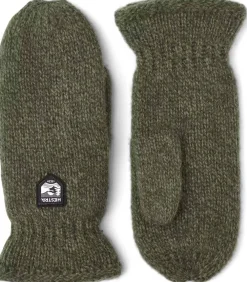 Outlet Hestra lapaset Basic Wool 870 Olive