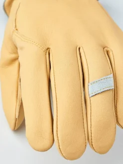 Outlet Hestra Skullman nahkakäsineet 700 Natural Brown