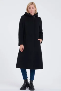 Sale Hettemarks villakangastakki Linn Musta