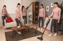 Clearance Hoover varsi-imuri Home HF522STH punainen