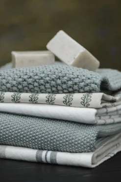 Sale IB Laursen keittiöpyyhe Mynte 40x60 cm dusty green