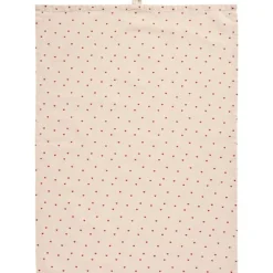 keittiöpyyhe Valentin punaisilla sydämillä*IB Laursen Clearance