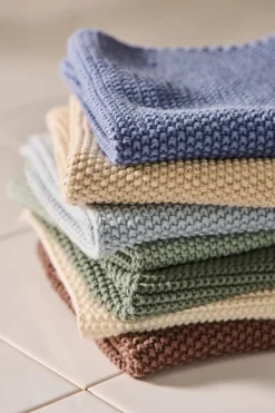 New IB Laursen tiskiliina kudottu Mynte vihreä