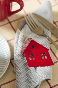 IB Laursen tiskiliina Mynte 25x25 cm nordic sky