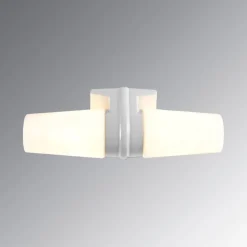 Ifö Electric Bernadotte keittiö/kylpyhuonevalaisin, valkoinen, 2x40W*Ifu00f6 Electric