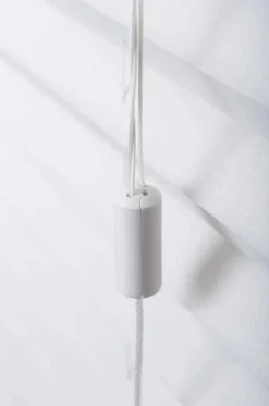 kangasvekkiverho 180x170 cm valkoinen*Ihanin Best